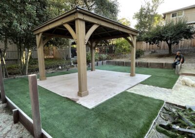 Gazebo with Sythetic Turf