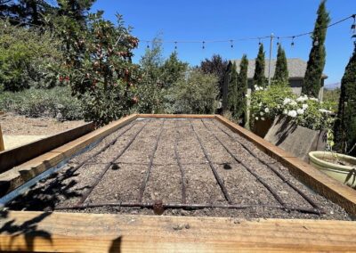 Vegetable Bed Installation